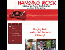 Tablet Screenshot of hanging-rock.co.uk